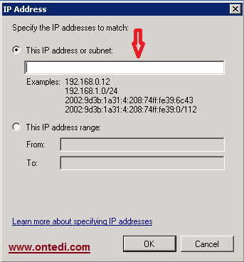 Windows Server 2008'de Ip Engelleme Adım 6