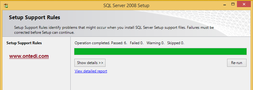 Windows 8'de SQL Server 2008 Kurulumu