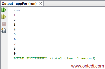 Java'da for Döngüsü