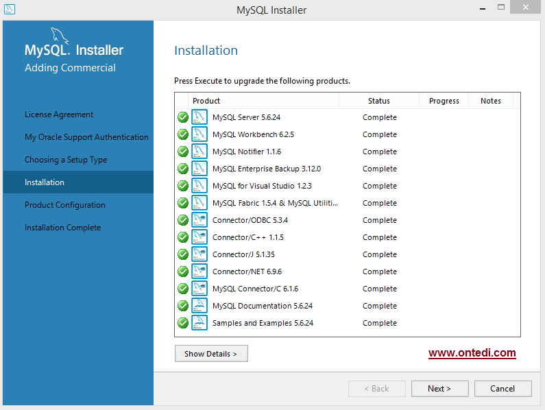 Windows'ta MySQL Kurulumu Adım 7