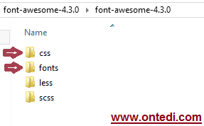 Web Sitelerinde İkon Fontlar (Font Awesome) Kullanımı