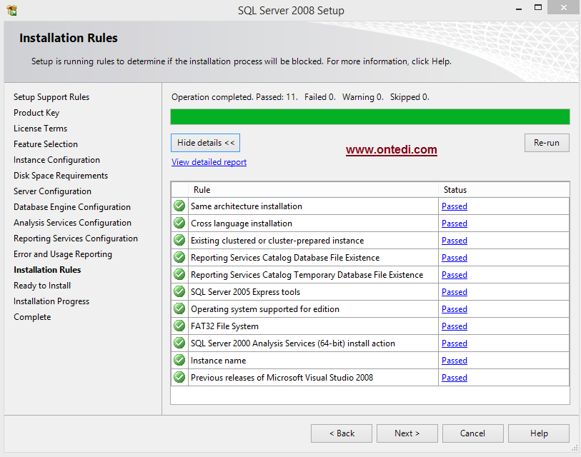 Windows 8'de SQL Server 2008 Kurulumu