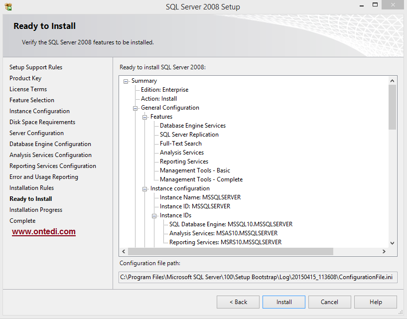 Windows 8'de SQL Server 2008 Kurulumu