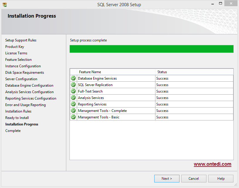 Windows 8'de SQL Server 2008 Kurulumu