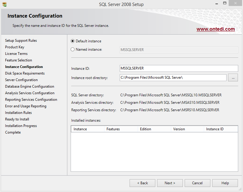 Windows 8'de SQL Server 2008 Kurulumu