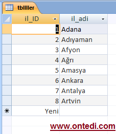 Asp.Net'te Repeater (Tekrarlayıcı) Kullanımı