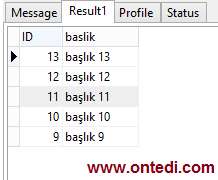 MYSQL'de Stored Procedure Kullanarak Sayfalama (Pagination) İşlemi Yapmak