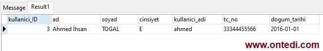 SQL'de If Else Kullanımı