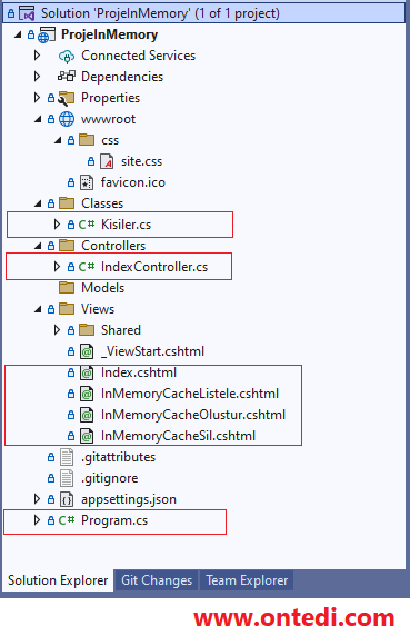 Asp.Net Core In-Memory Cache Kullanımı