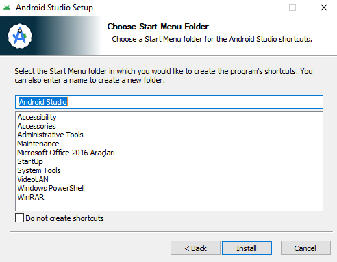 Android Studio Windows'a Nasıl Kurulur ve Ayarlanır