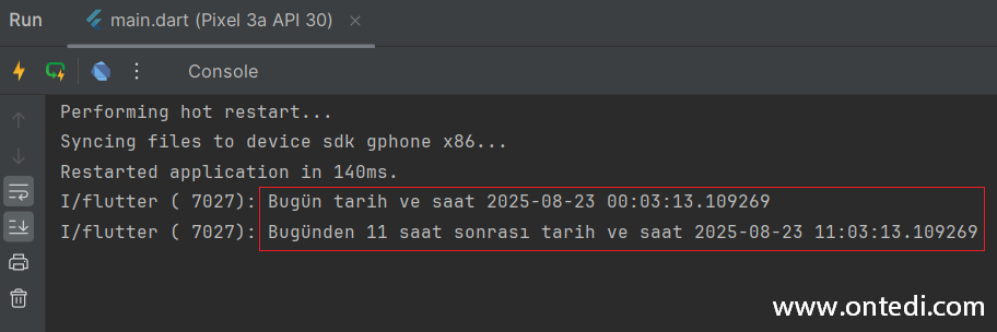 Dart Ders 1: Değişken Oluşturma