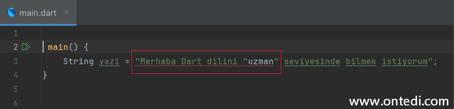 Dart Ders 5: Constant (Sabitler)