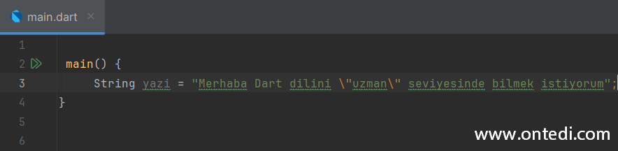 Dart Ders 5: Constant (Sabitler)