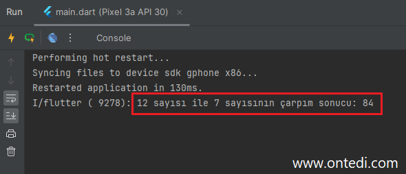Dart Ders 7: Aritmetik Operatörler