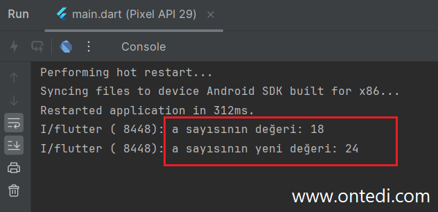 Dart Ders 7: Aritmetik Operatörler