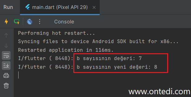 Dart Ders 7: Aritmetik Operatörler
