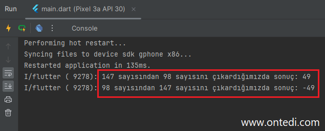 Dart Ders 7: Aritmetik Operatörler