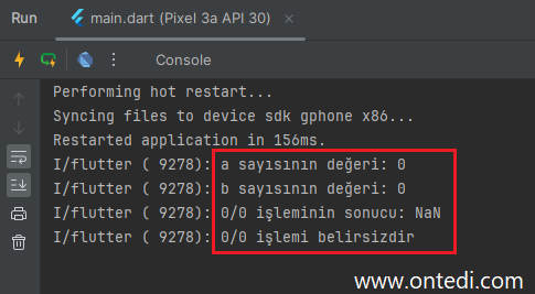 Dart Ders 7: Aritmetik Operatörler