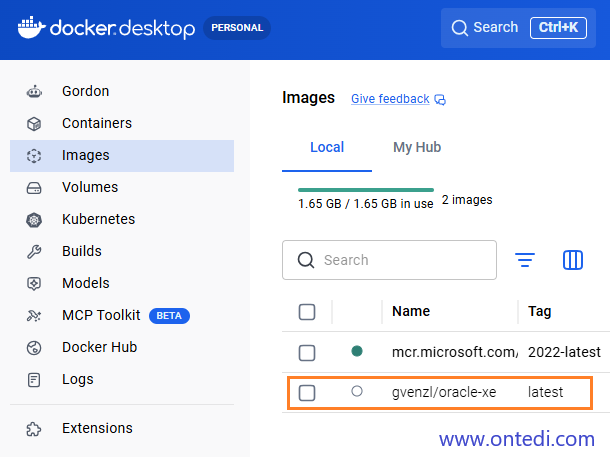 Docker ile Oracle XE Veritabanı Kurulumu